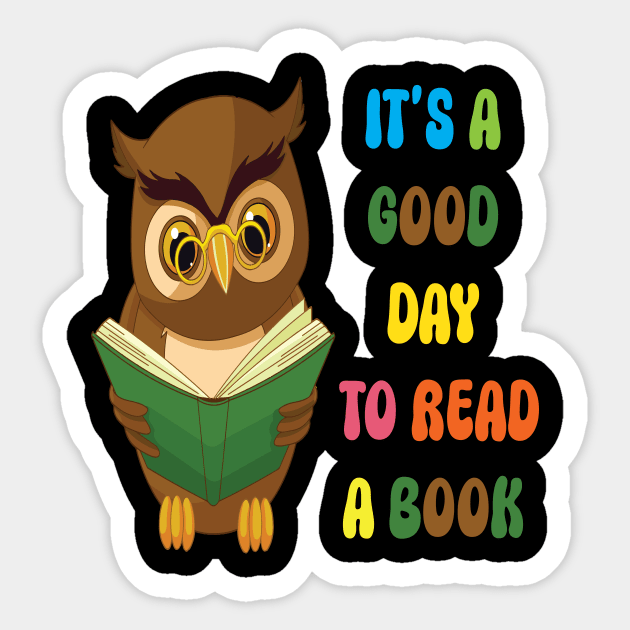 It's a Good Day to Read a Book World Book Day 2023 Sticker by l designs